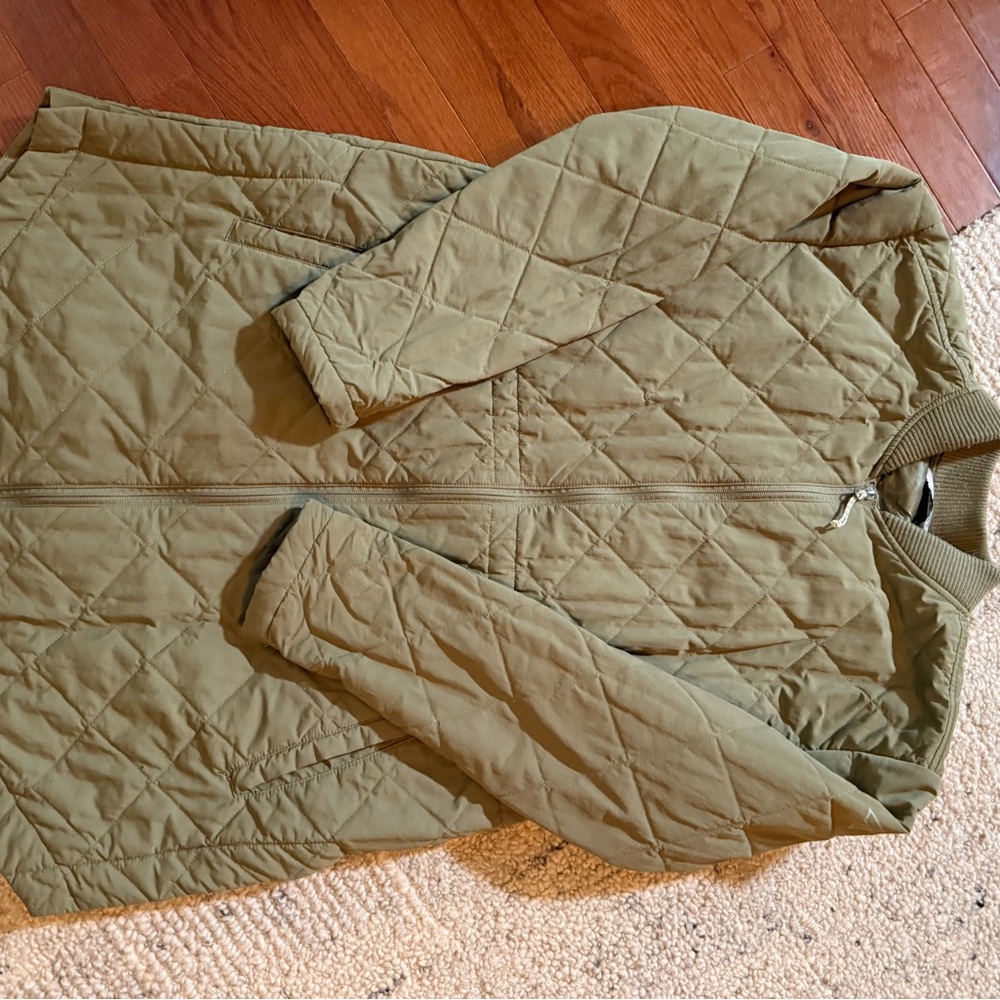 Alpine Design Olive Quilted Jacket
